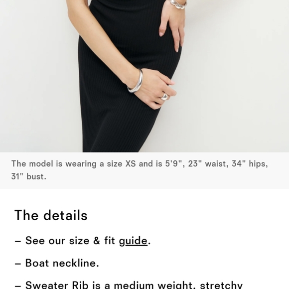 MOVING SALE - Reformation Willie knit dress, Size XS Excellent Condition! - Picture 4 of 16